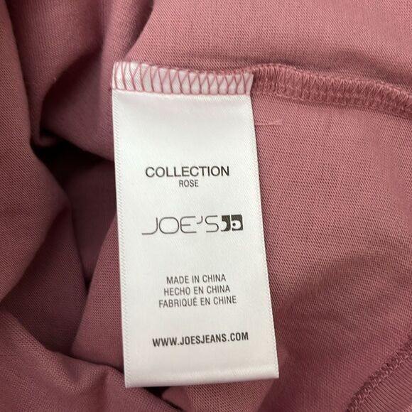 Joe's Women's Top Size XS Eyelet Layered Flutter Sleeve Blouse Rose NWT $148 - Picture 10 of 10